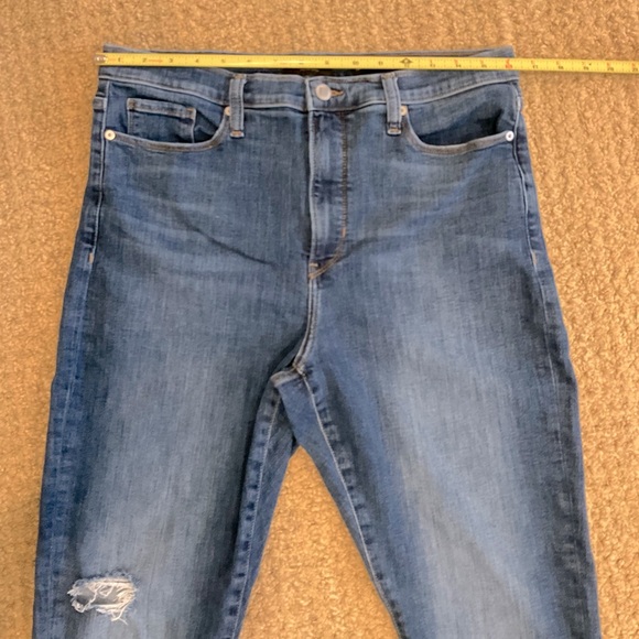 Banana Republic Womens High Rise Skinny Jeans, Medium Washed Blue, Size 31. - Picture 4 of 8
